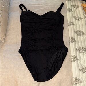 La Blanca Black One Piece Swimsuit